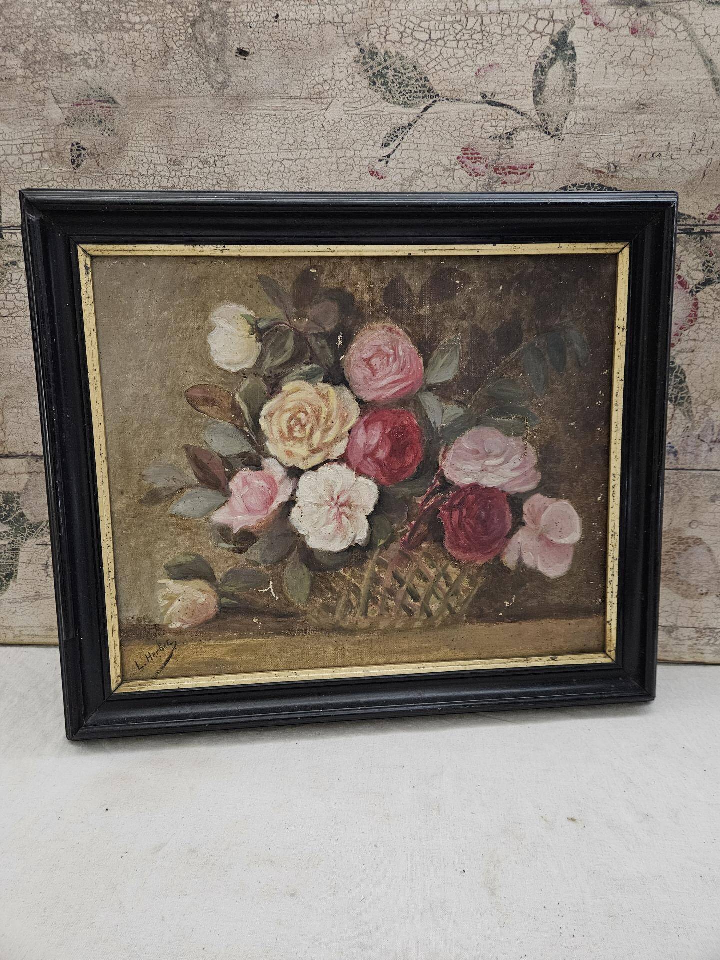 Rose Bouquet Painting