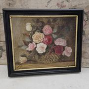 Rose Bouquet Painting