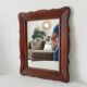 Rustic vintage mirror chic countryside