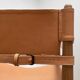 Wood and leather armchairs Borge Mogensen