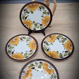 Set 4 plates Paradisio Boch