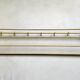 Mid-Century Coat Rack, Gold Coat Rack, Hallway Hook Rail, 1960s