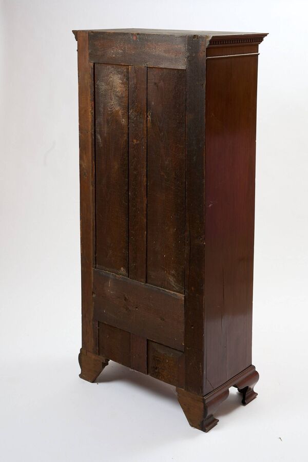 Vitrine en acajou d'origine anglaise