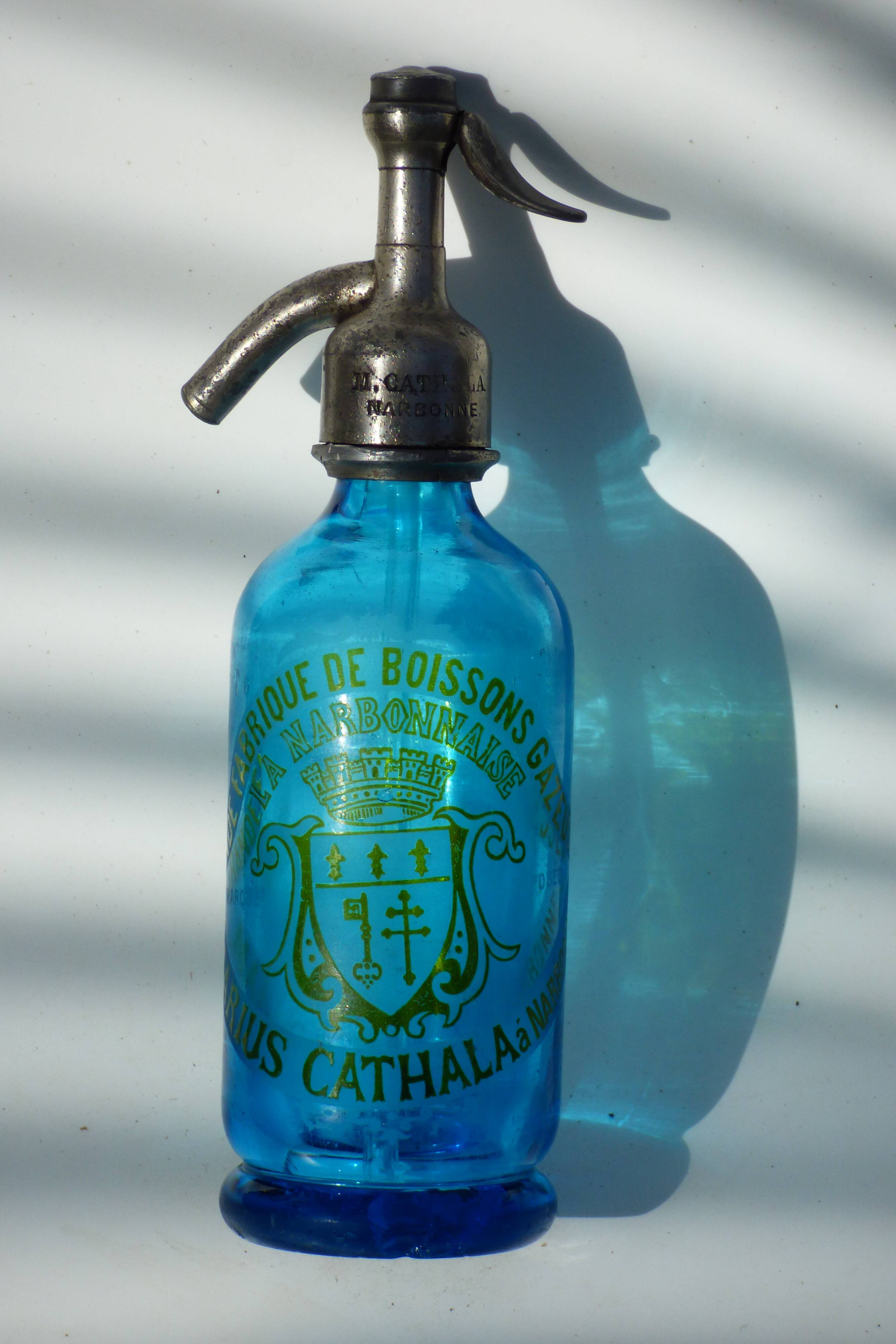 Siphon bottle of seltz water