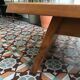 Table basse en orme massif