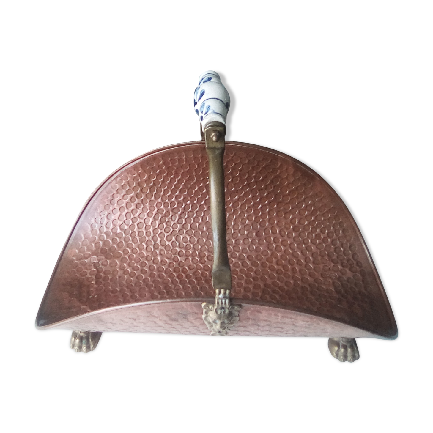 door buche old copper brass porcelain