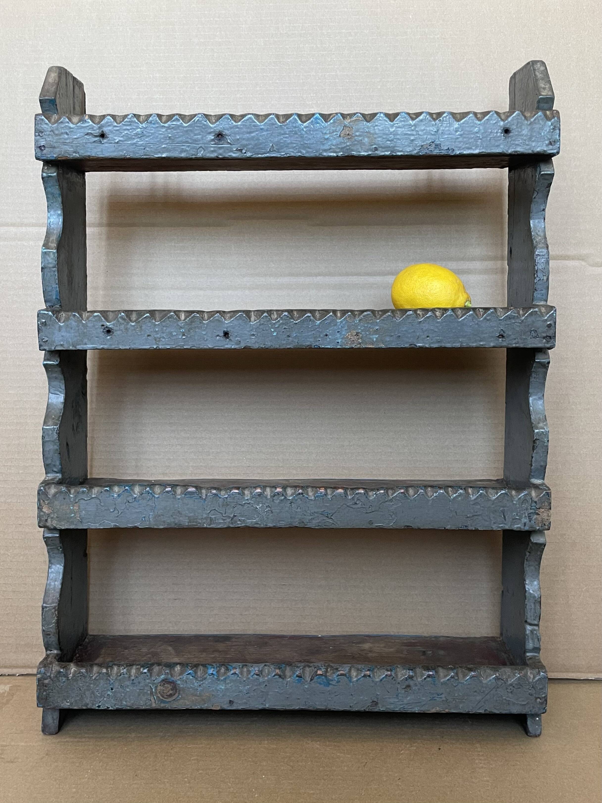 Antique wall shelf