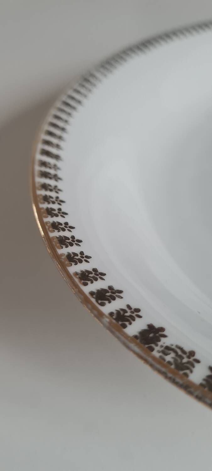 Limoges porcelain serving dish