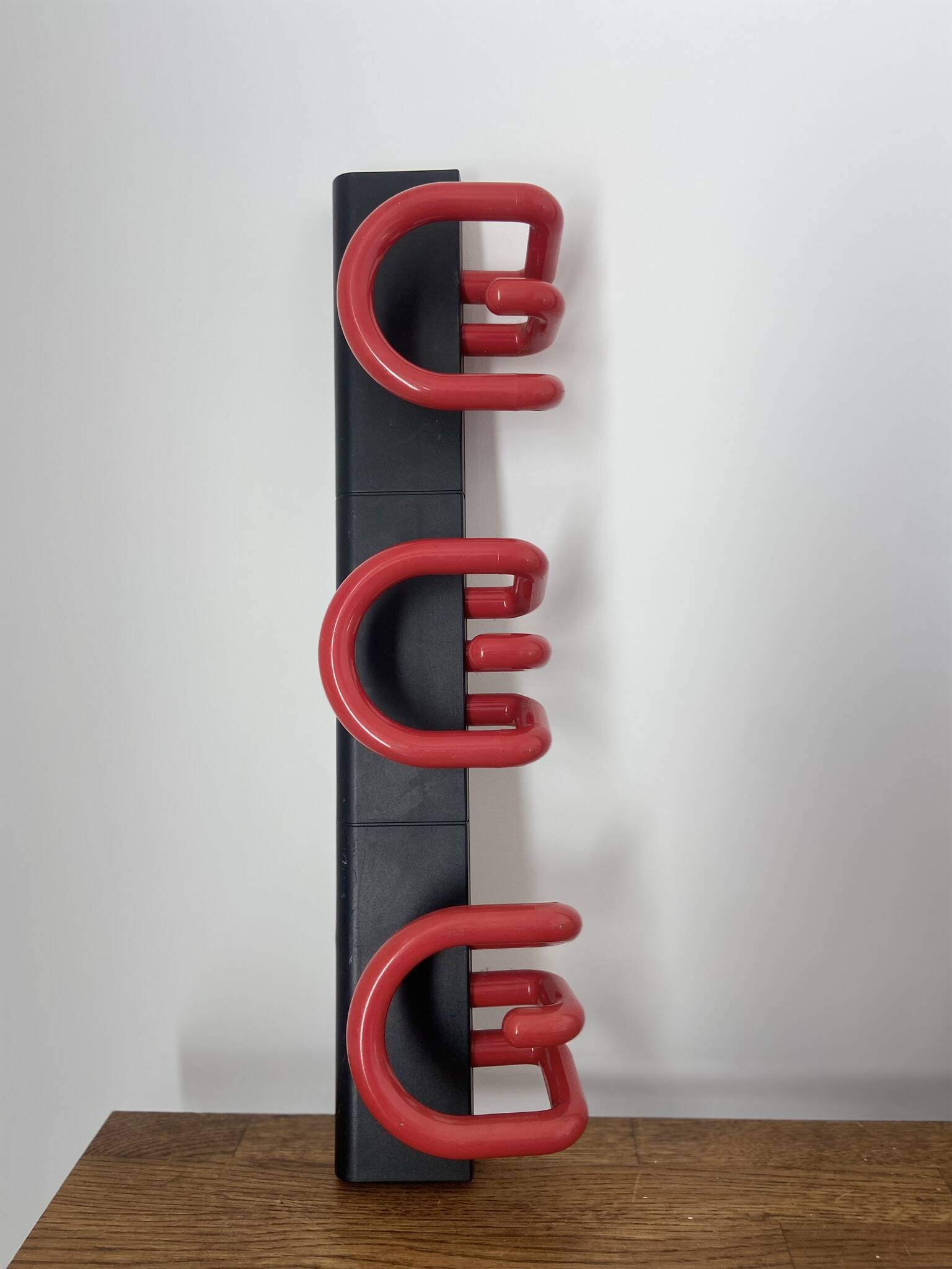 Italian design wall coat rack
