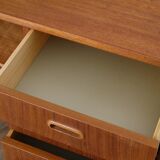 Vintage Scandinavian teak sideboard 120cm