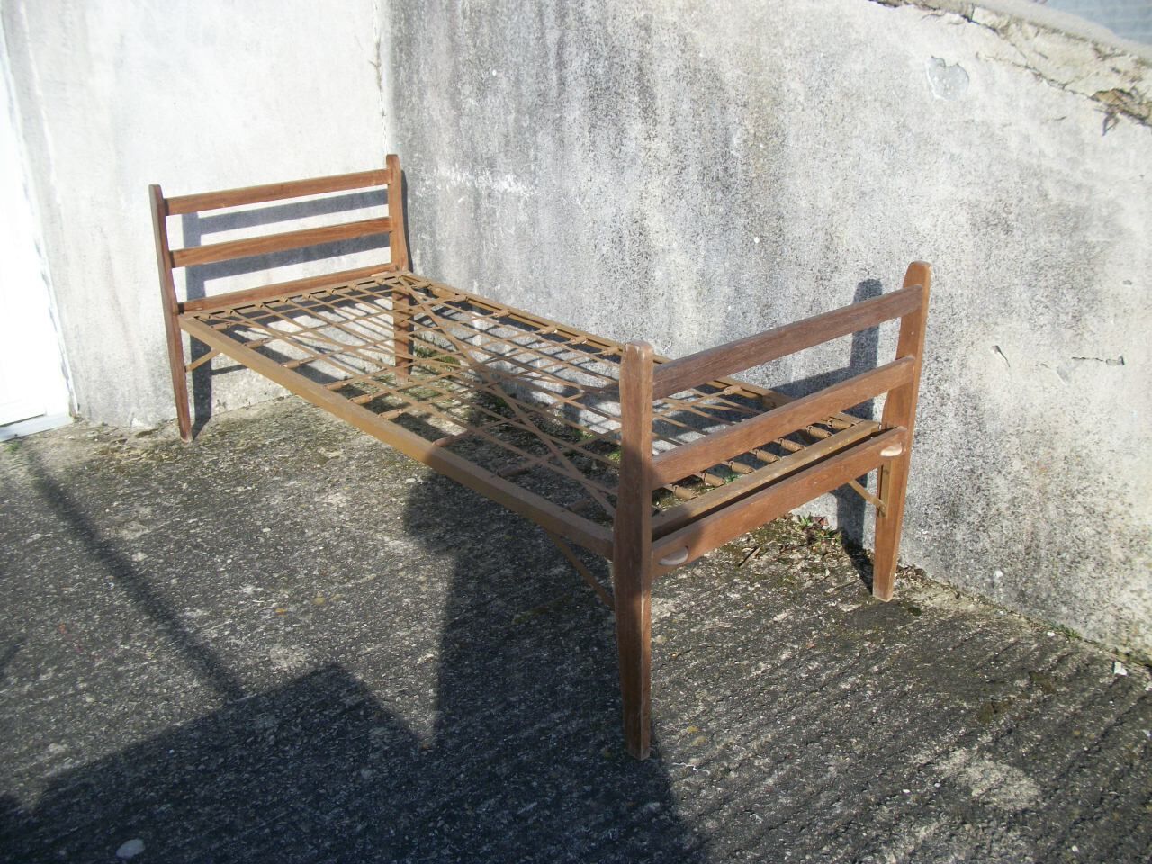 Vintage folding bed