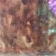 Huile sur toile « Dahlias »