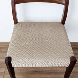 Set of 6 60's Scandinavian design chairs