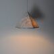 Royal Copenhagen "Luciana" blanc de chine porcelain pendant lamp, 1960s
