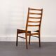 Set of 2 Danish Dining Chairs made of Teak and Beige Upholstery, circa 1960
