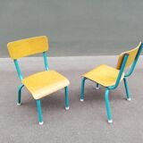 Pair of children's chairs