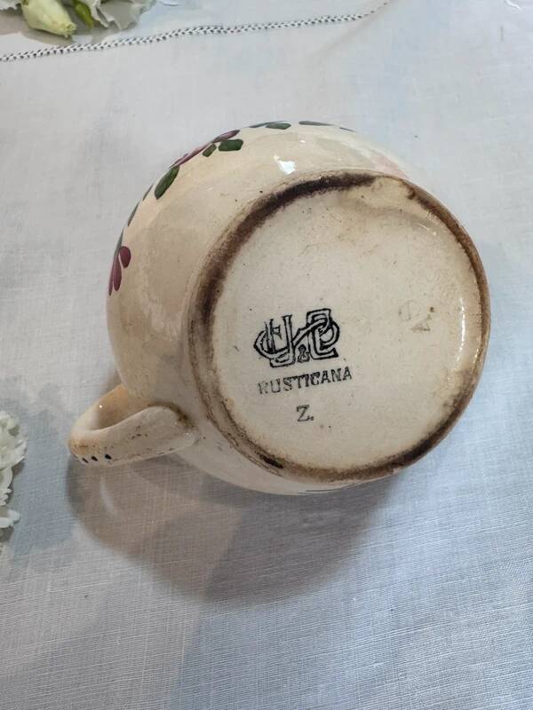 Milk jug Sarreguemines