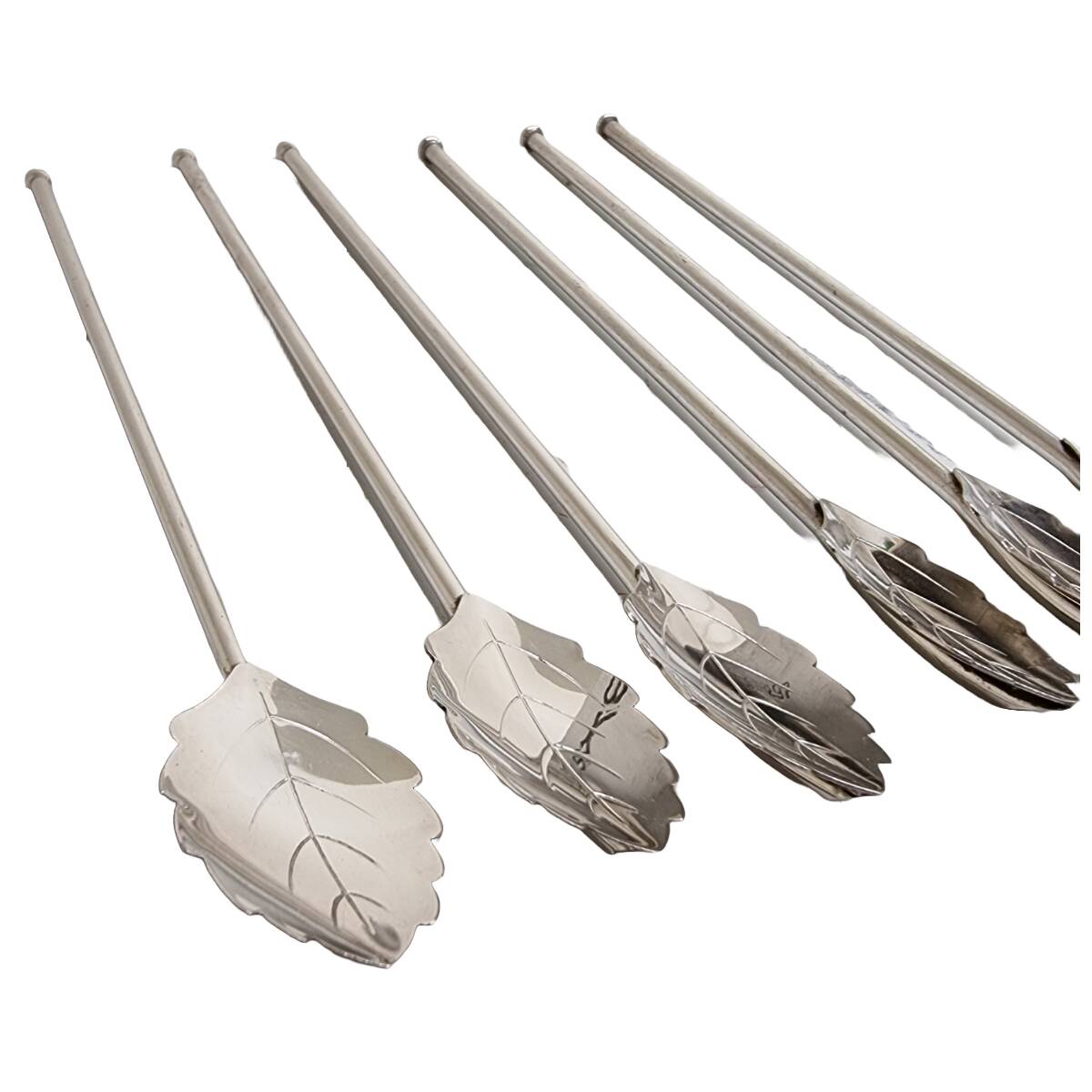 6 Vintage Cocktail Spoons From The Spritzer & Fuhrmann Brand