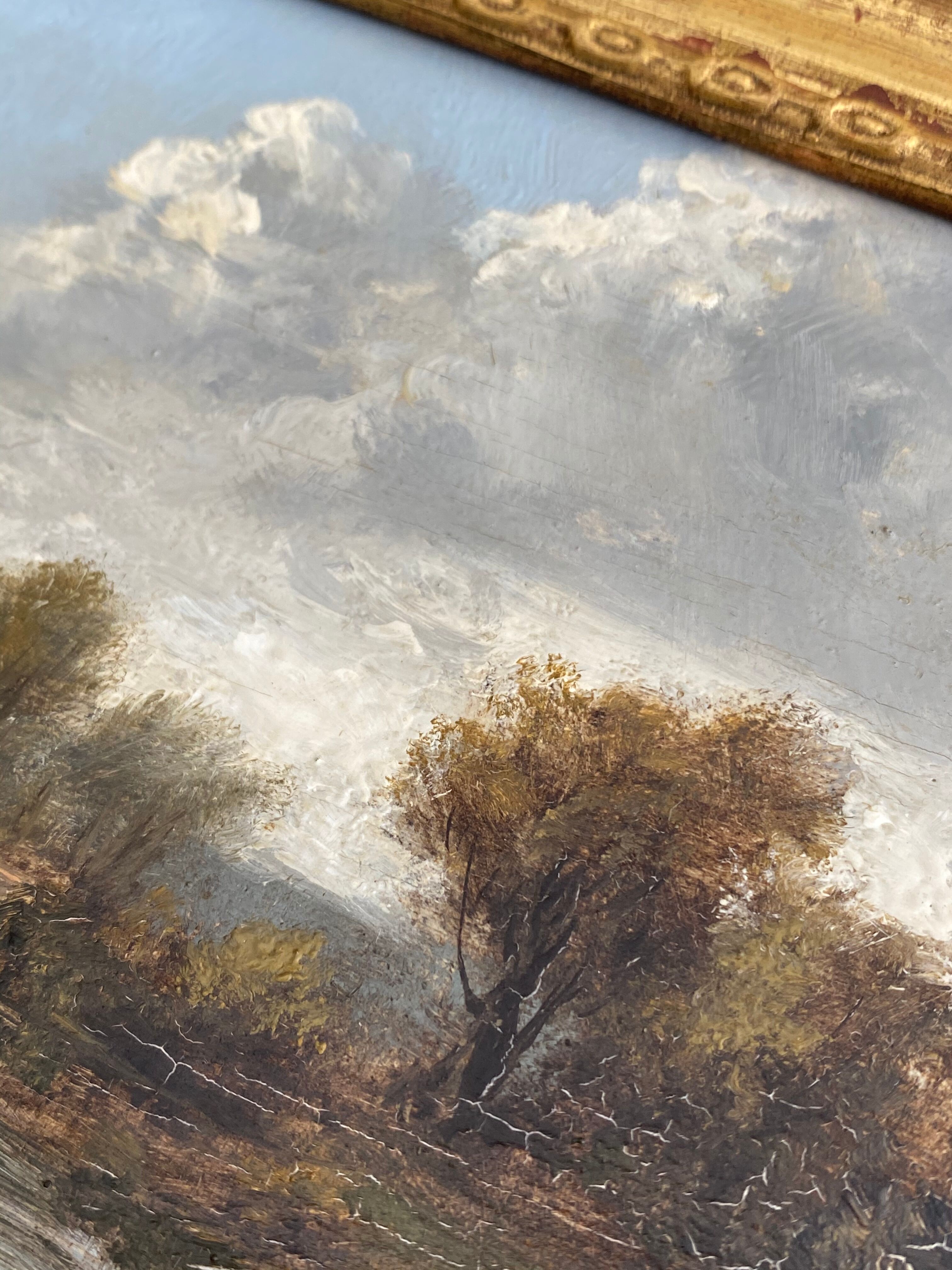 Landscape framed early twentieth