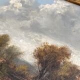 Landscape framed early twentieth