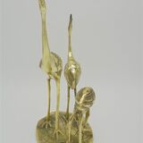 Brass herons