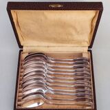 12 Silverplated teaspoons