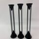 Set of 3 Post Modern candle sticks , 1980's