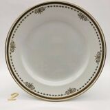 6 vintage flat plates, Keeling & Co Losol Ware Burslem.