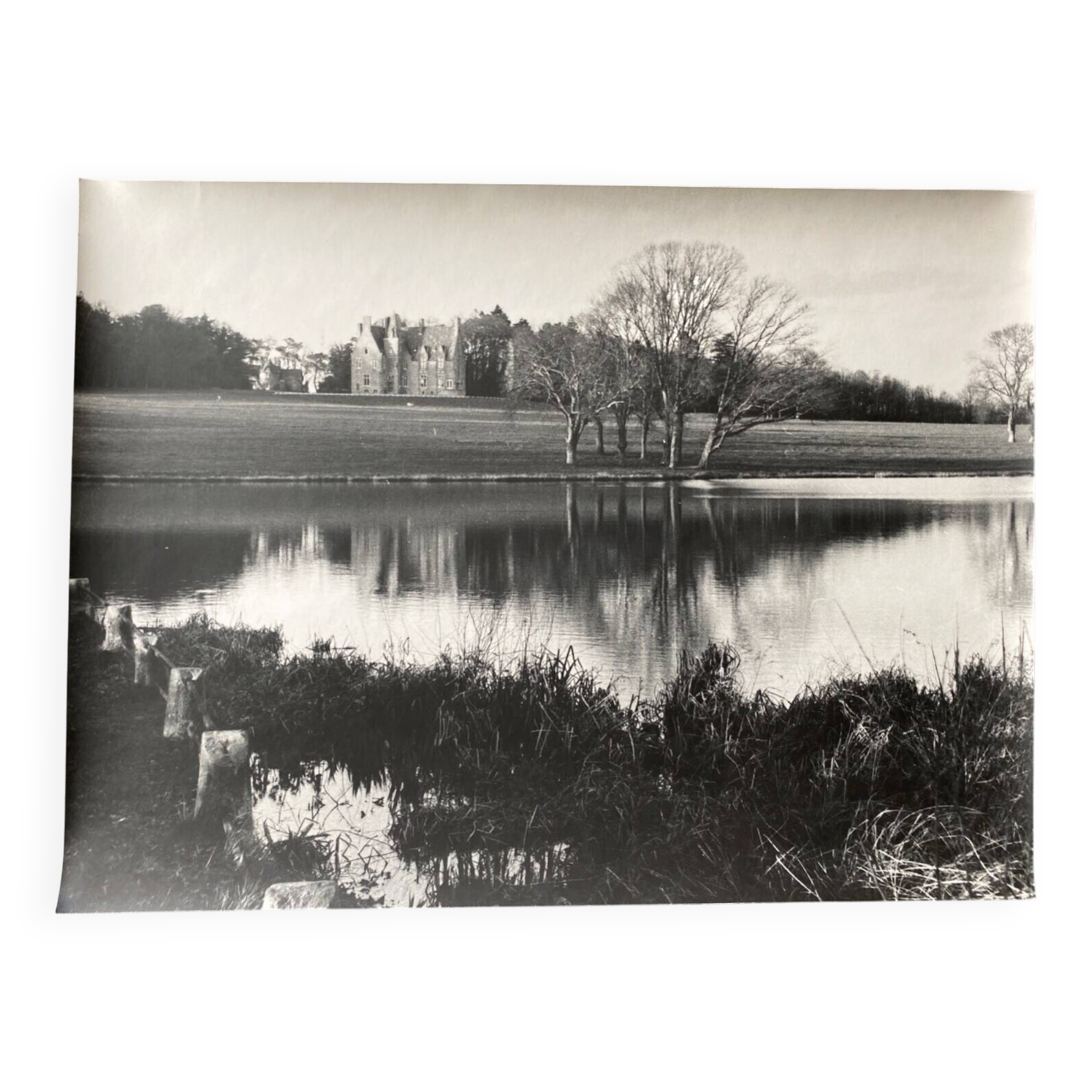 Photo argentique Le Domaine par Bernard Darot XXe
