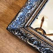 Antique silvered mirror "Barthélémy" – elegance and poetry of time