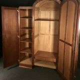 Art Deco mahogany wardrobe