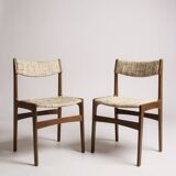 Set of 4 Scandinavian Erik Buch chairs from the 60s/70s