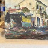 Oil on Panel Painting by Marcel Leprin