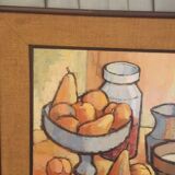 Contemporary still life with fruit by Ludovic