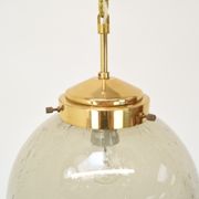 Suspension en verre Kamenicky Senov, années 1970
