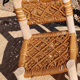 Chaise enfant macramé