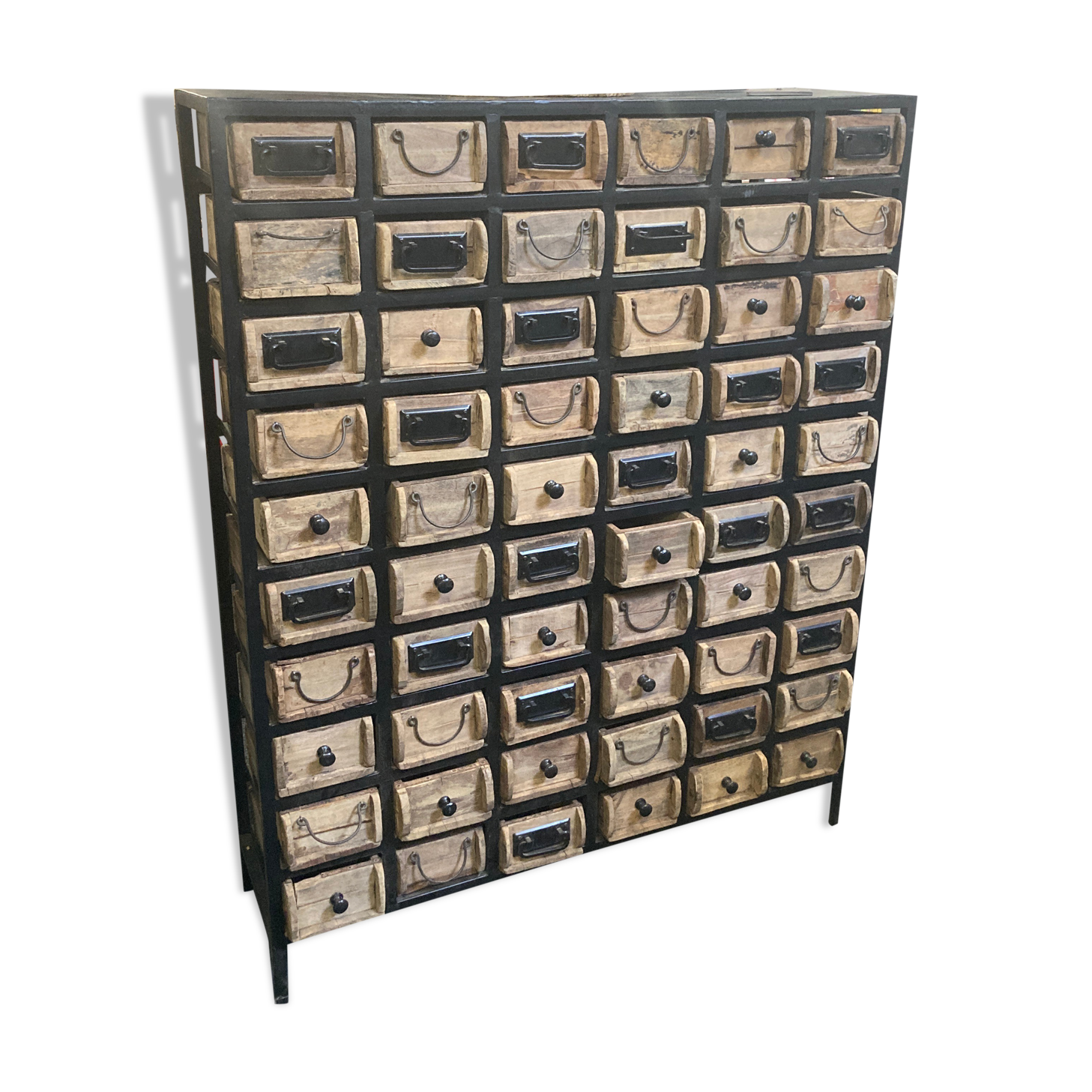 Furniture 60 drawers industrial style