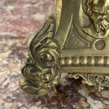 Lamp pique candle gilded bronze 60 cm, nineteenth century.