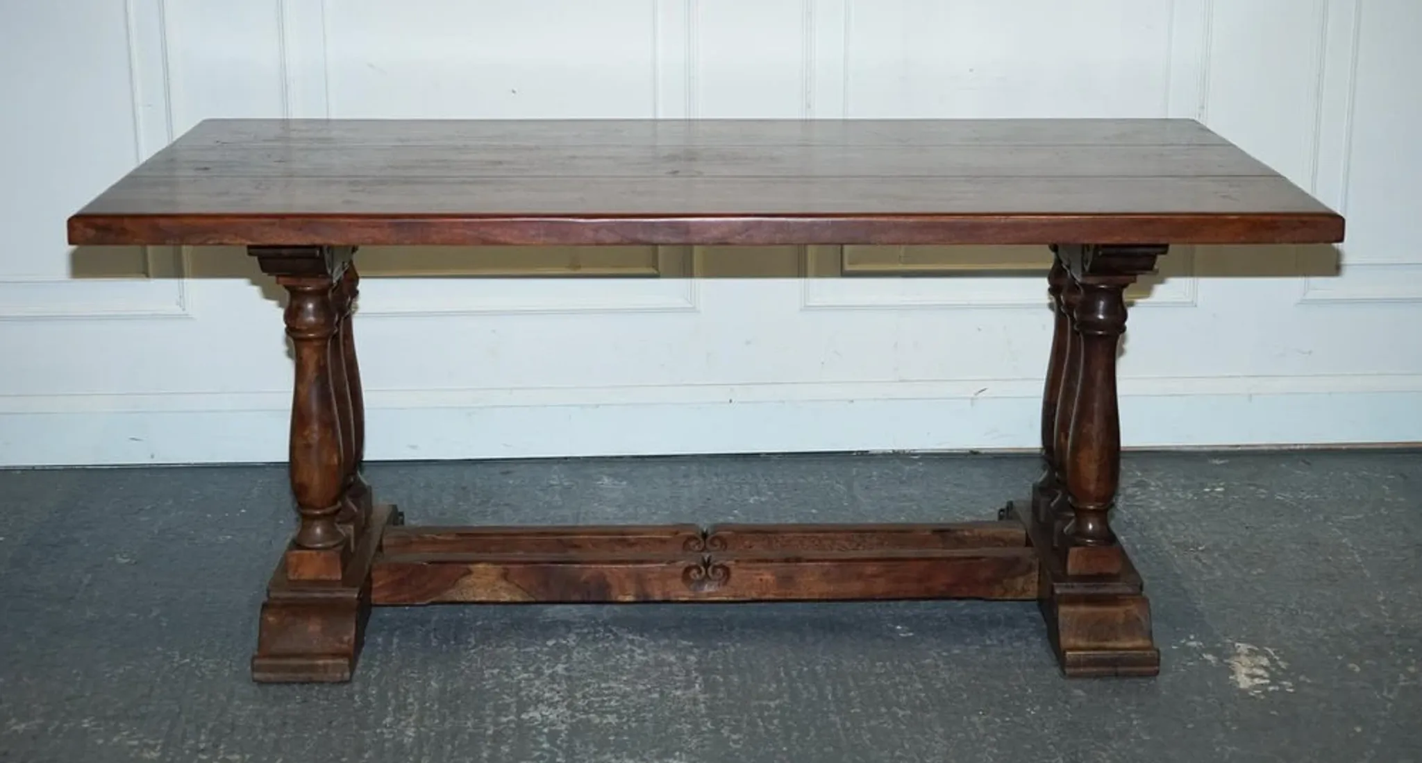 Vintage Rectangular Dining Table in Hardwood
