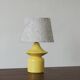 Yellow Ceramic Table Lamp by Hasle Keramik, Denmark, 1970s