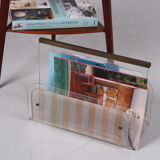 Plexiglass storage rack 1960s