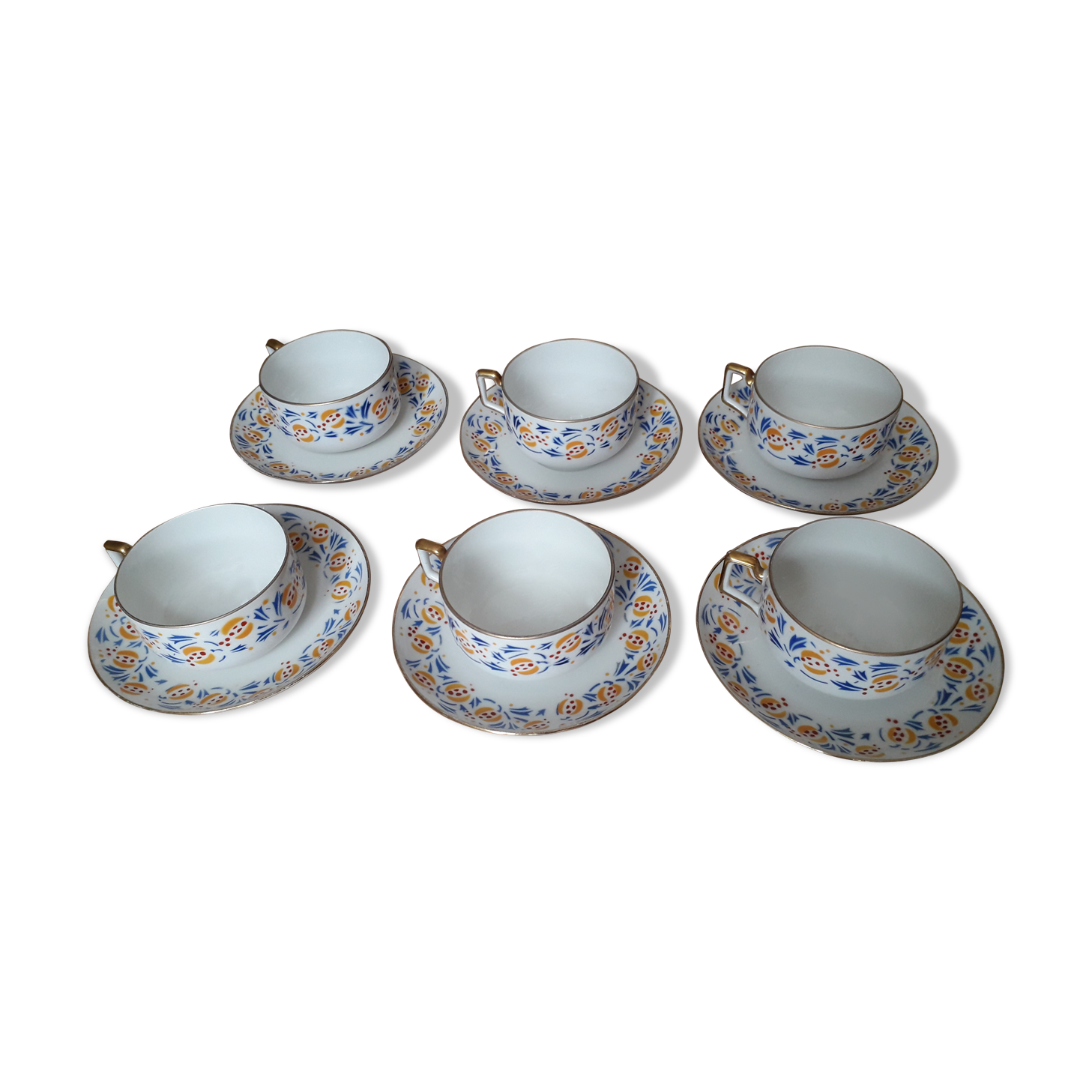 6 cup Limoge tea set from 50 years