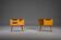 Vintage German cherry nightstands, 1960s, set of 2