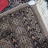 Vintage Uzbek Bukhara runner 63cm x 170cm 1960s