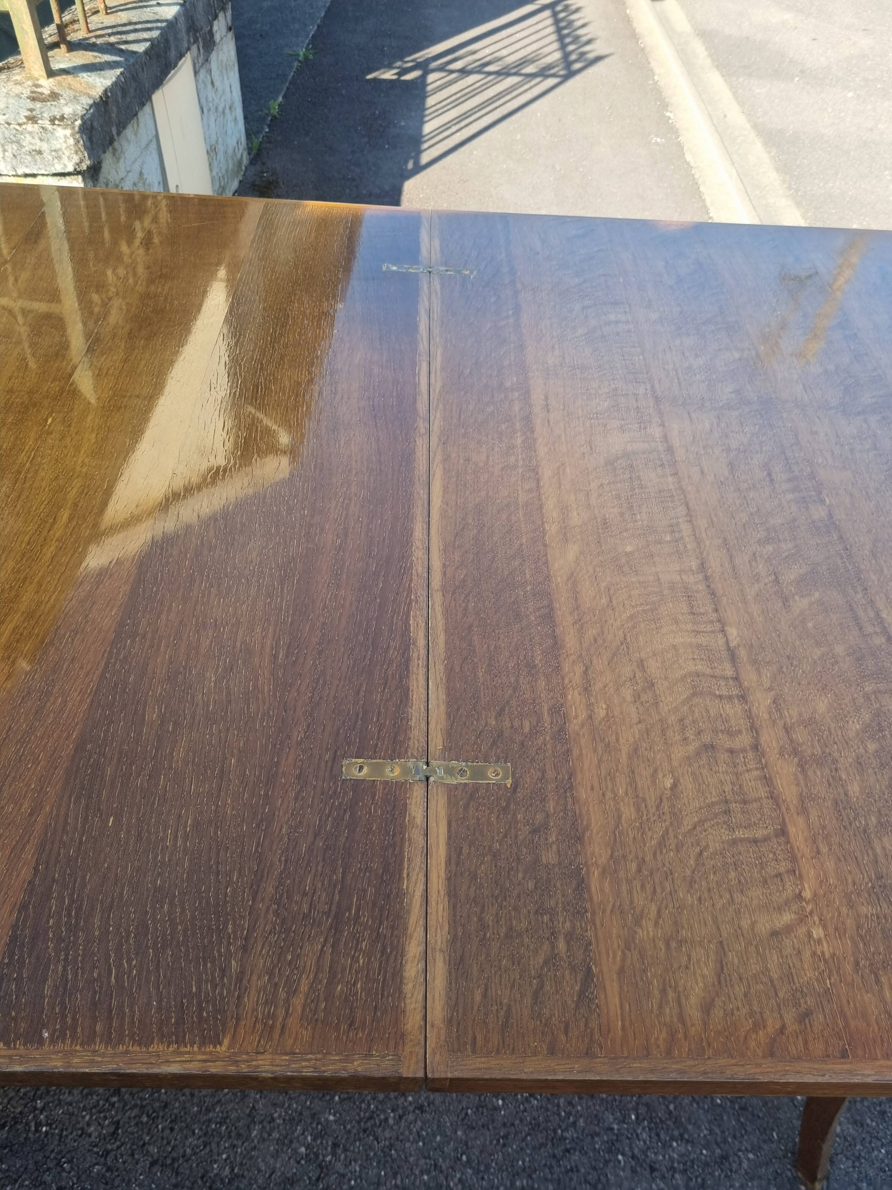 Old folding table