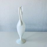 White opaline ewer