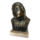 Buste de la vierge en bronze