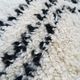 Handmade wool beni orarain rug 260x185 cm
