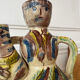 Anthropomorphic ceramic vase