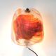 Set of 2 glassplattelampet wall sconces by Per Lütken for Holmegaard, Denmark 1970's